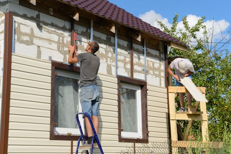 Siding preparation work